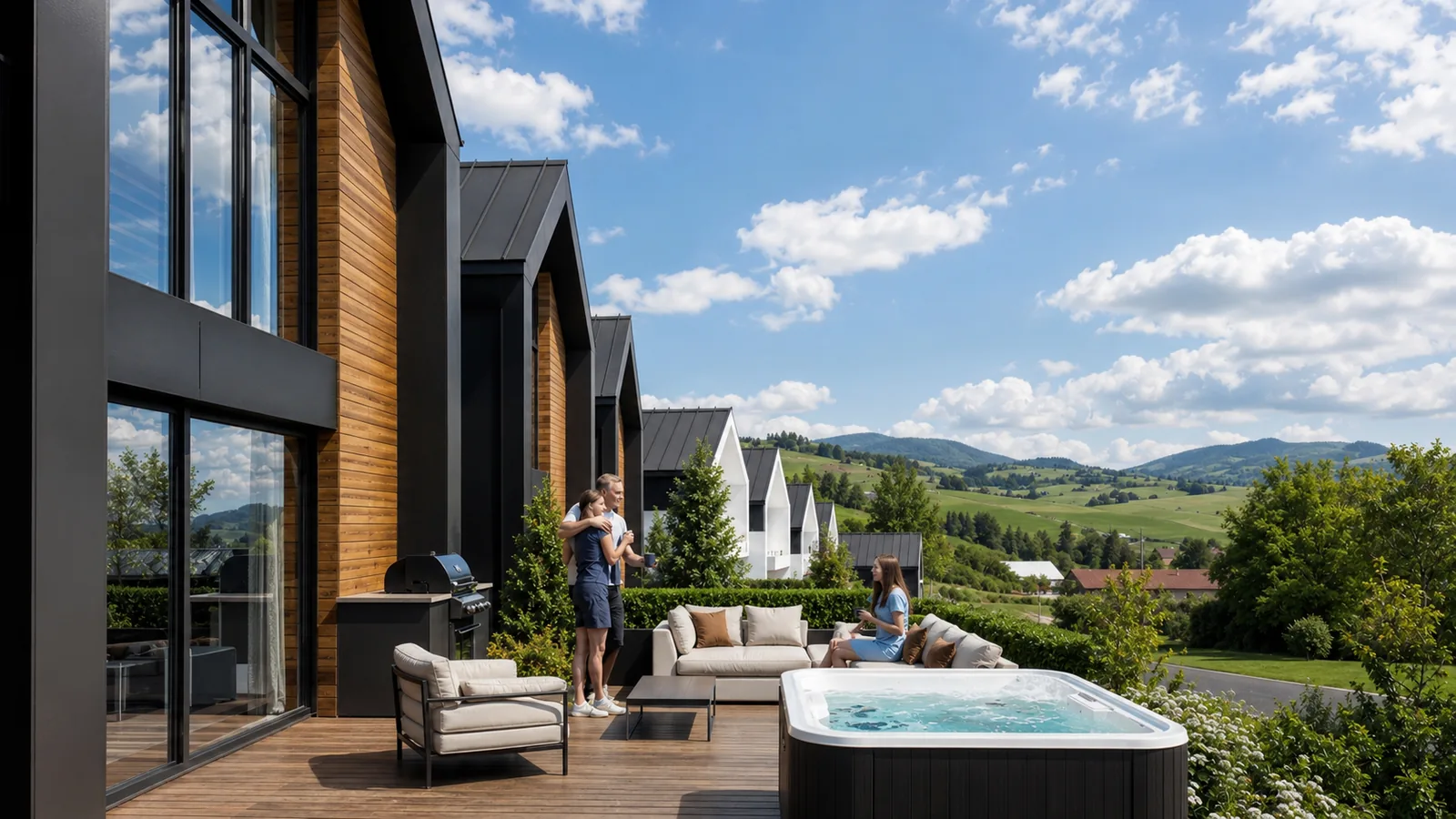 Wnętrze apartamentu Jakubik Premium SPA
